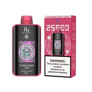 Strawberry Mint Candy Fumot Tornado 25000