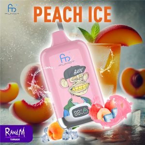 Peach Ice RandM Tornado 12000