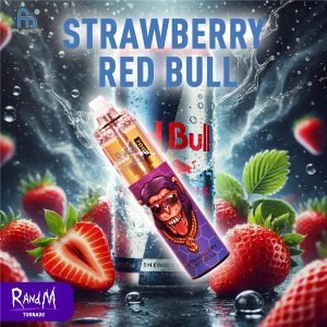 RandM Tornado 7000 Strawberry Red Bull