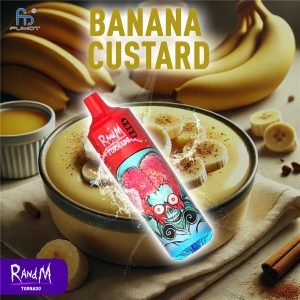 RandM Vape 9000 Banana Custard