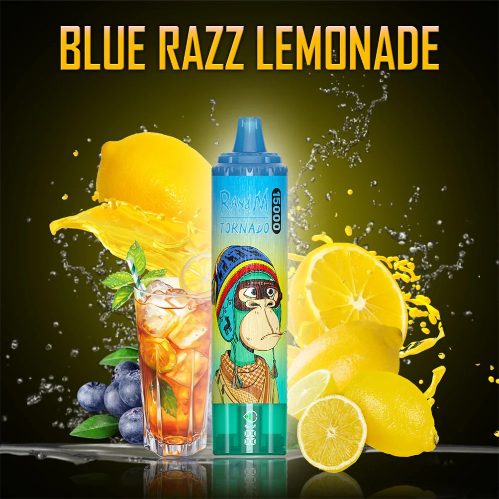 blue razz lemonade randm tornado 15000 vape