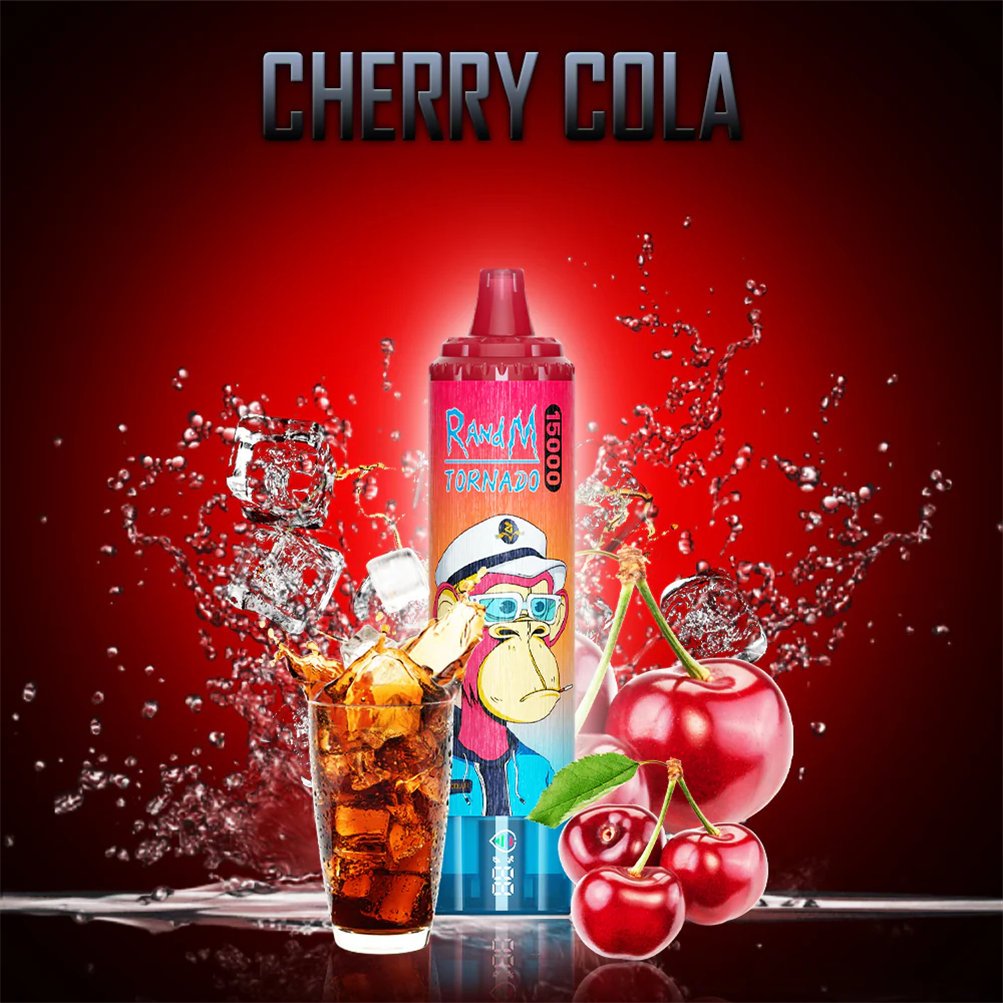 cherry cola randm tornado vape 15000