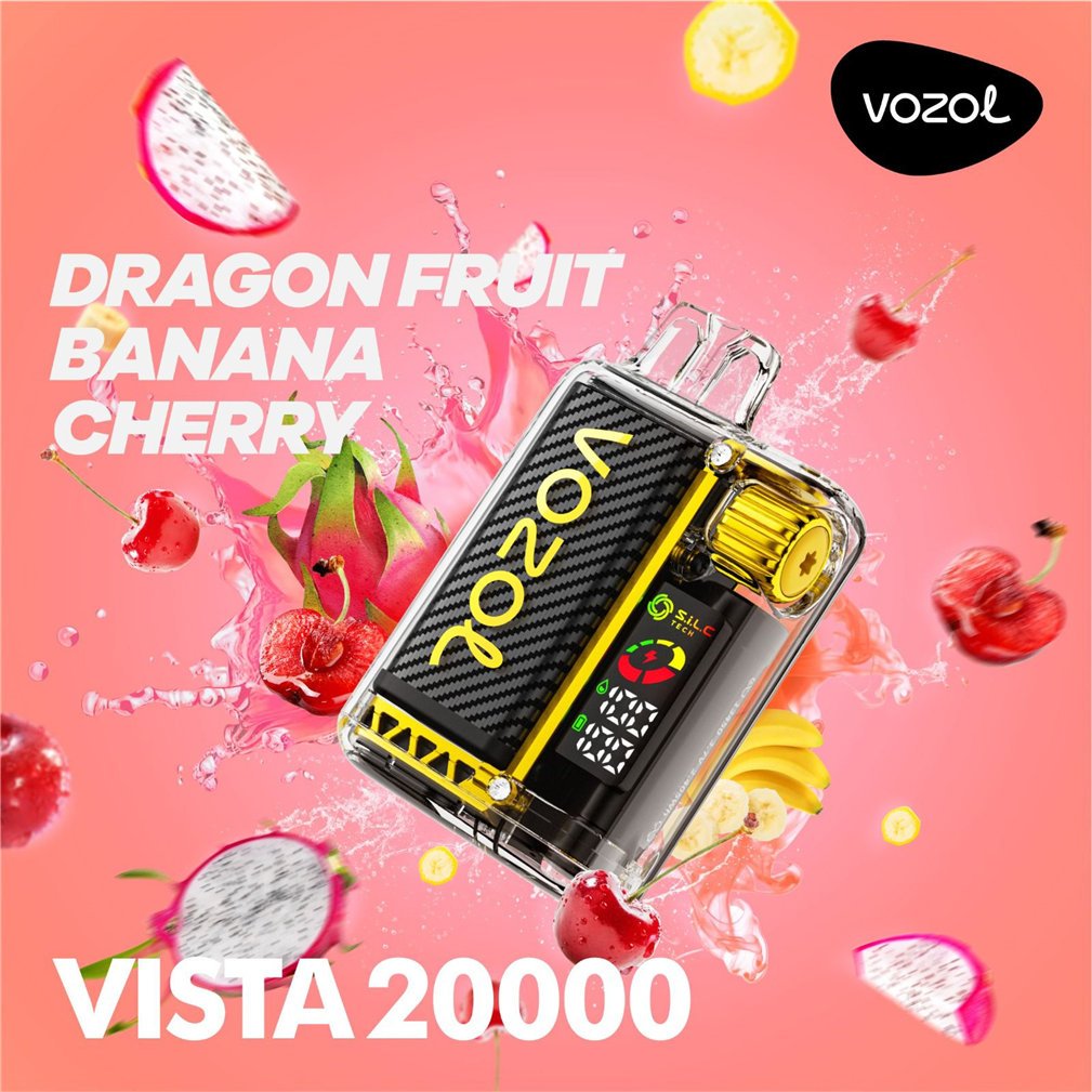 dragon fruit banana cherry vozol vista 20k