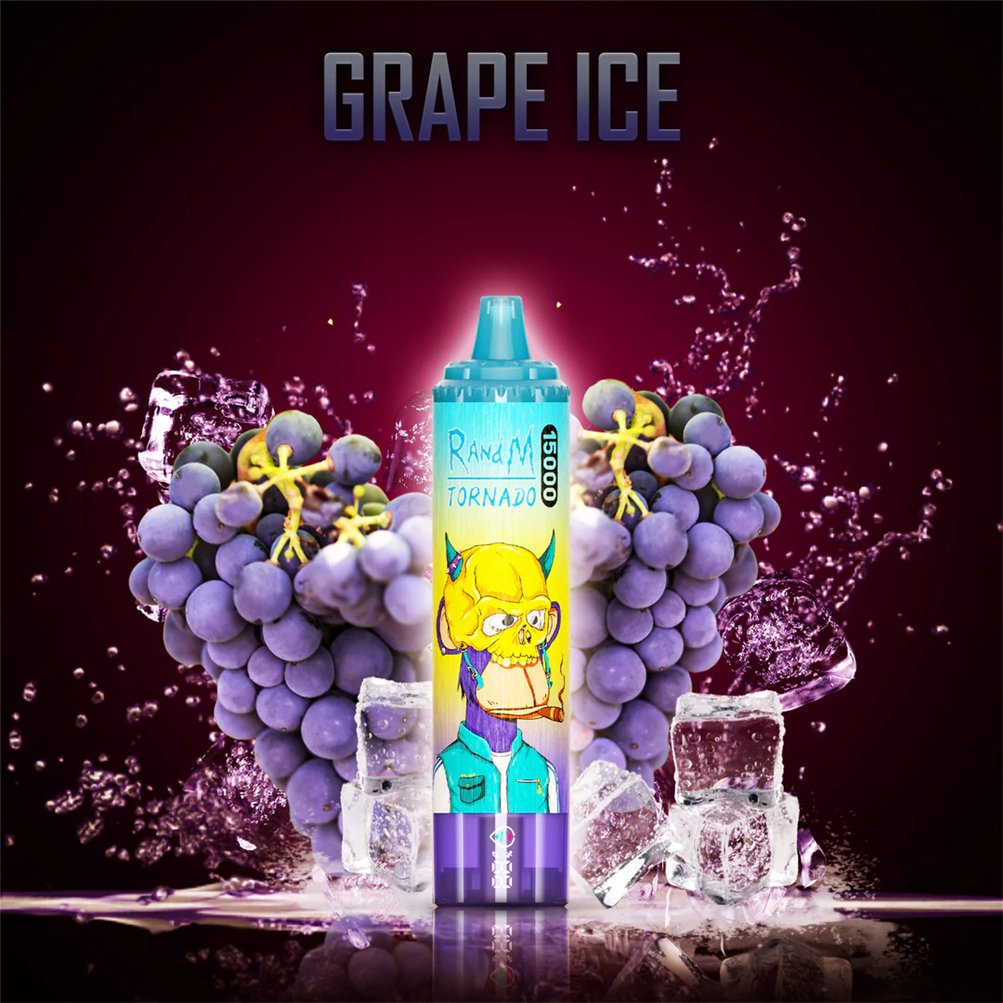grape ice randm tornado 15000 vape