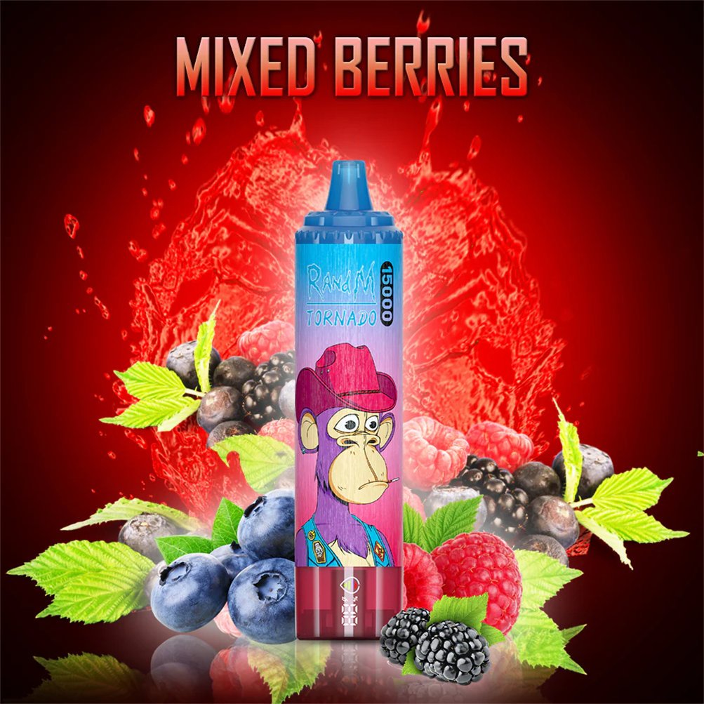 mixed berries randm tornado 15000 vape