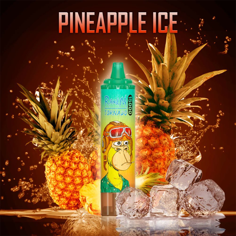 pineapple ice randm tornado vape 15000