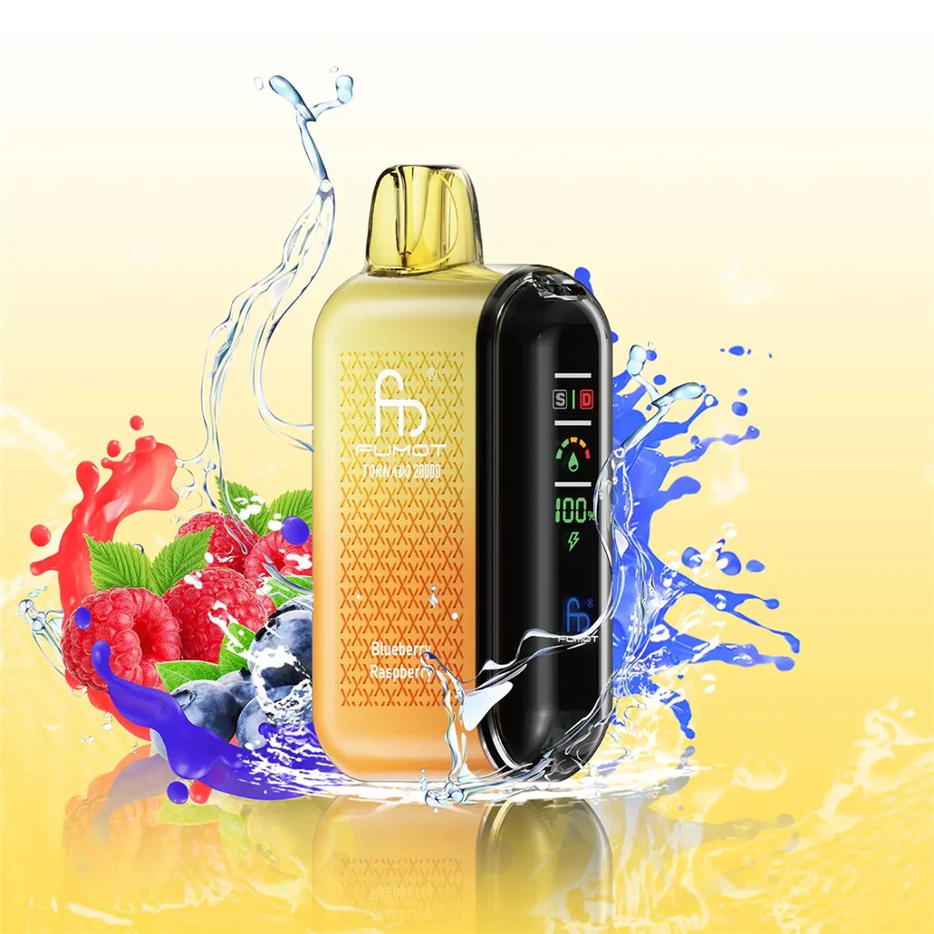 fumot tornado 20000 blueberry raspberry