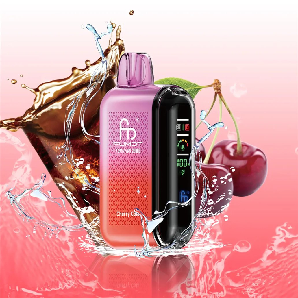 cherry cola fumot tornado 20000