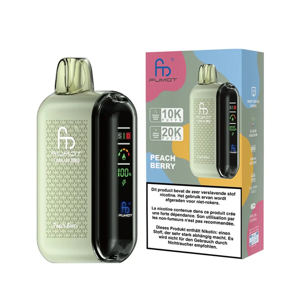 peach berry fumot tornado 20000