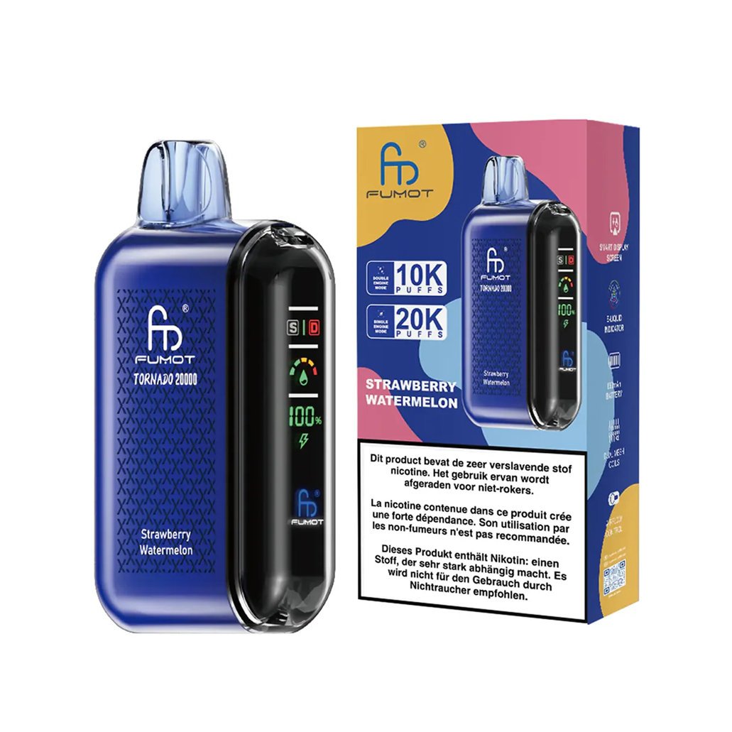 fumot tornado 20000 strawberry watermelon
