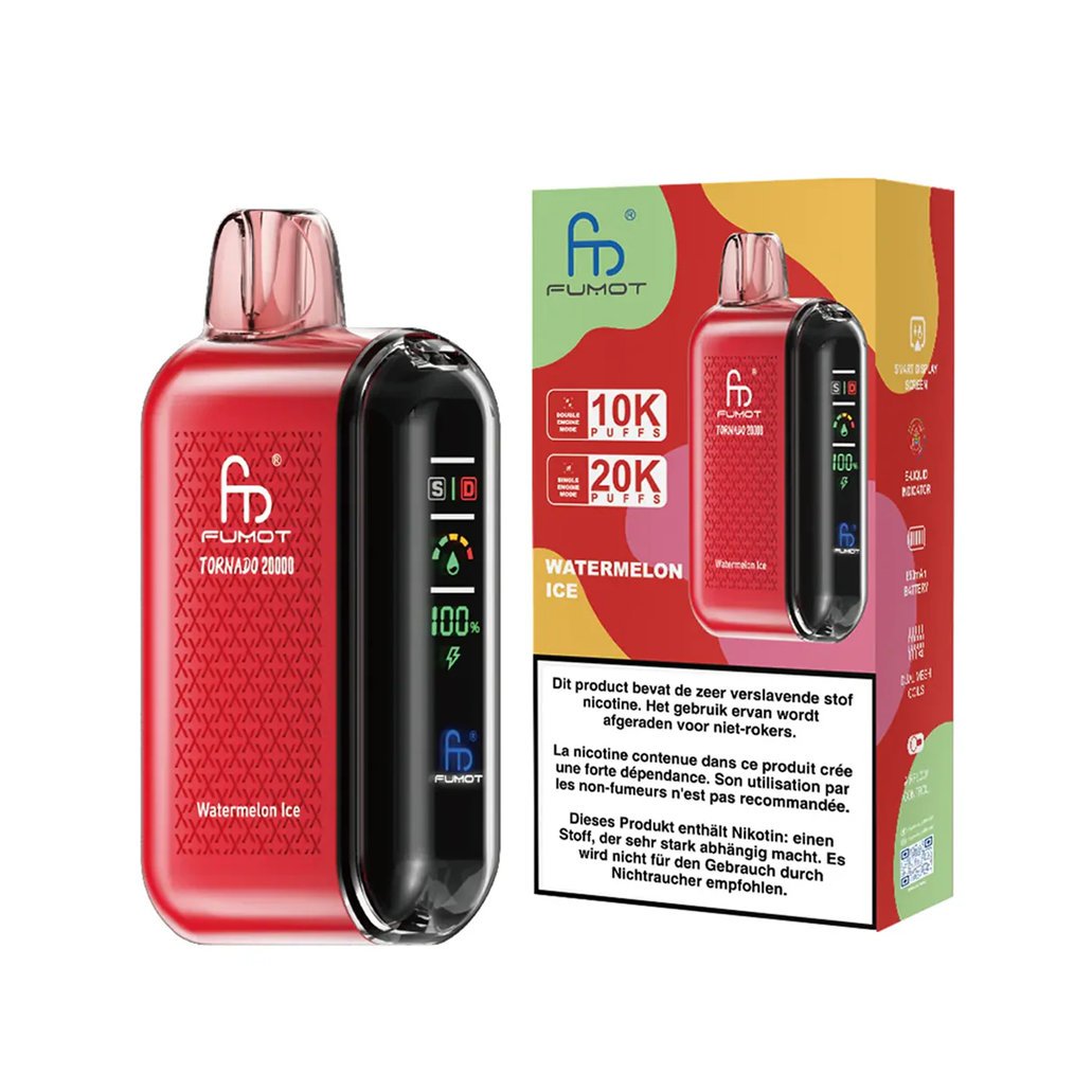 randm tornado 20000 glace à la pastèque