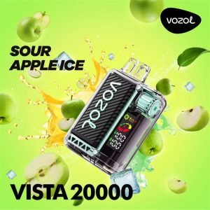 sour apple ice vozol vista 20k