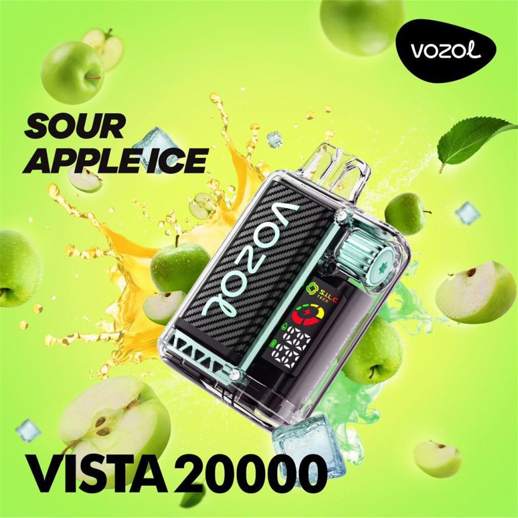 sour apple ice vozol vista 20k