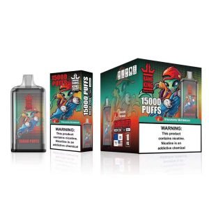 bang king 15000 strawberry watermelon (fraise)