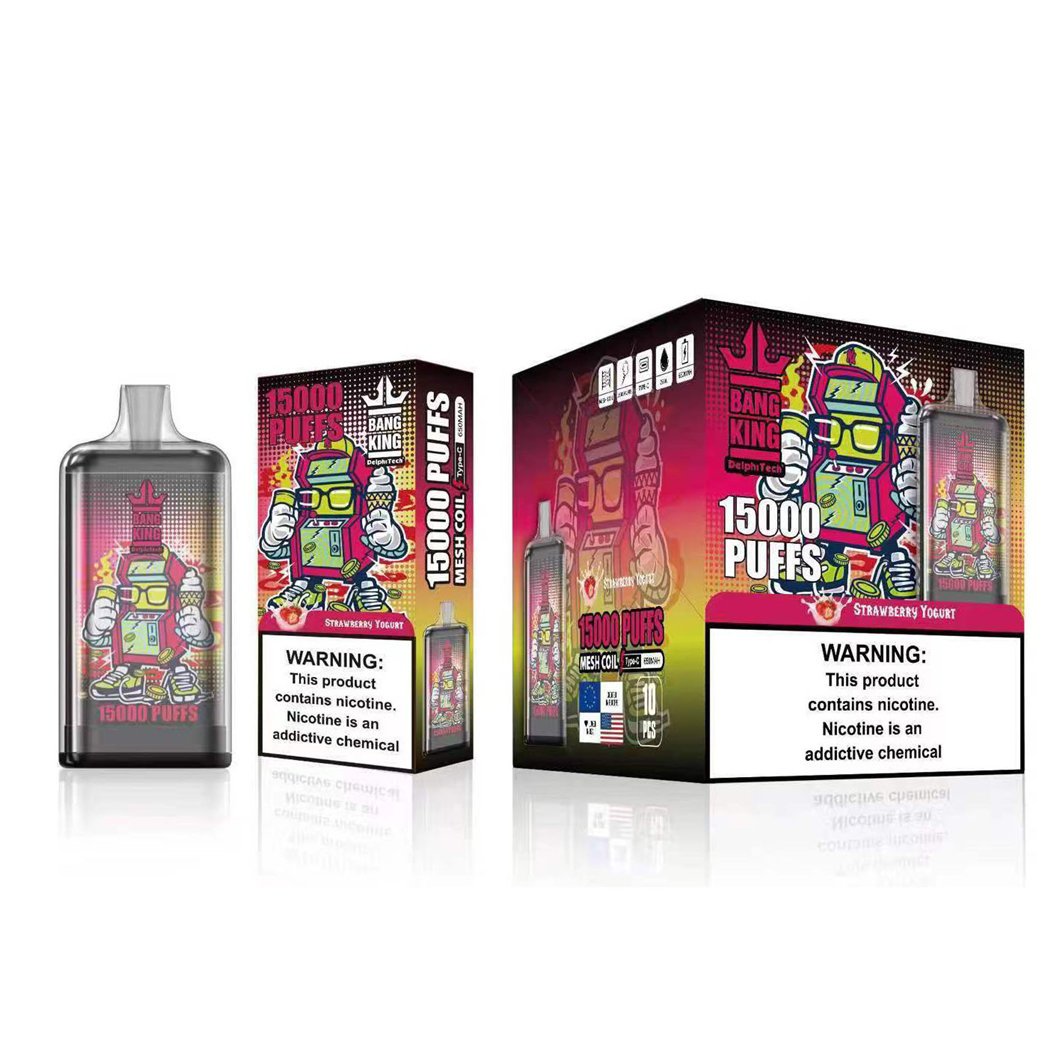 yogourt à la fraise bang king 15000