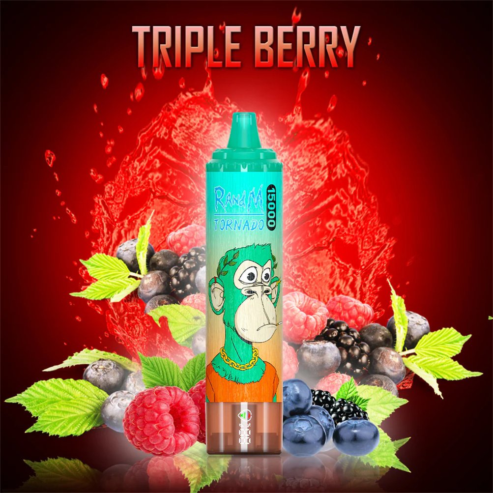 triple berry randm tornado 15000 vape